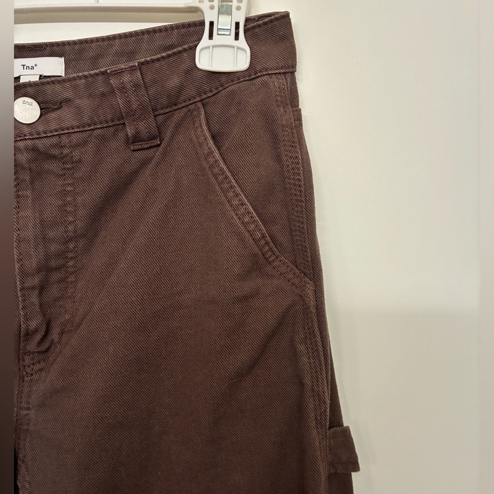 Aritzia TNA Women's Brown Cargo Pants